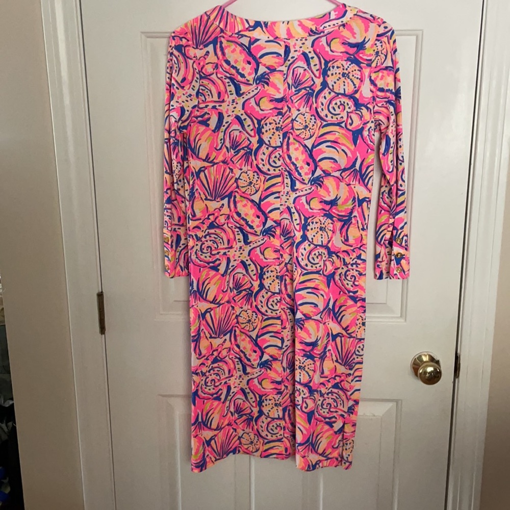 Lilly Pulitzer 3/4 Length Sleeve Dress - Picture 2 of 5